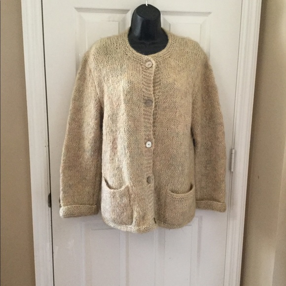 Women’s Hand Knit Sweater Size L - Picture 7 of 8